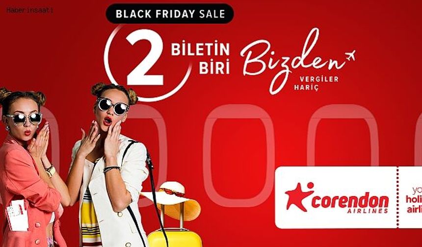 Corendon Airlines’ta Süper İndirim Haftası Başladı