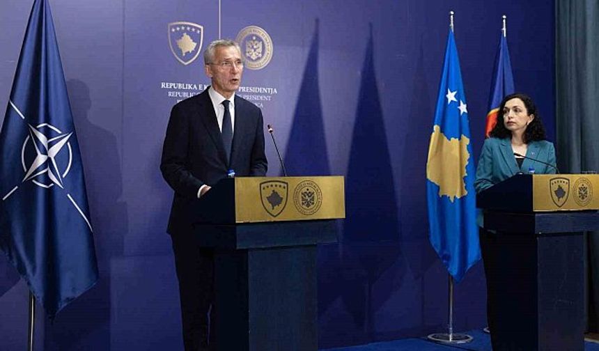 Stoltenberg: 'NATO, Kosova'da güvenliği sağlamak için gerekeni yapacak'