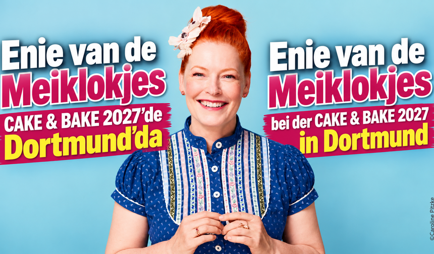 Enie van de Meiklokjes CAKE & BAKE 2027’de Dortmund’da