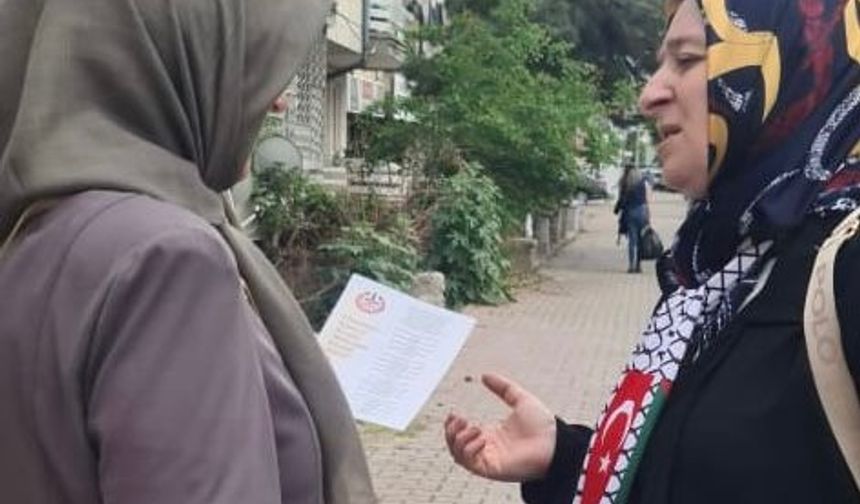UEYM Kayseri Filistinli anneleri unutmadı
