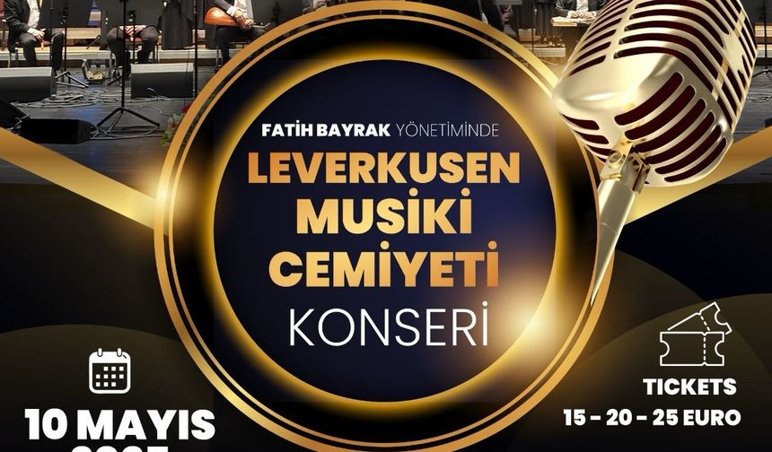 Leverkusen Musiki Cemiyeti’nden Dev Konser: Türkiye’den Virtüöz Sanatçılar Sahne Alacak