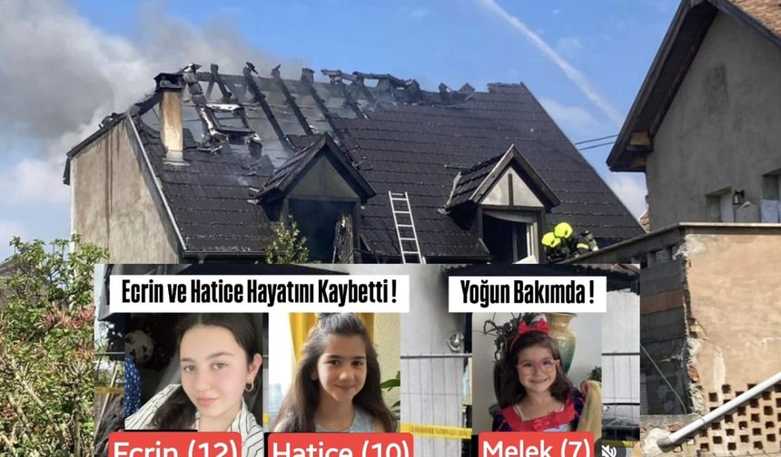 FRANSA'DA TÜRK AİLENİN EVİNDE YANGIN: 2 ÇOCUK HAYATINI KAYBETTİ