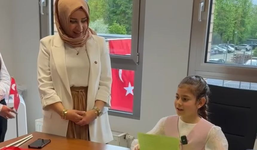 23 Nisan’da Temsili Eğitim Ataşesi Defne Süer’den Anlamlı Mesajlar