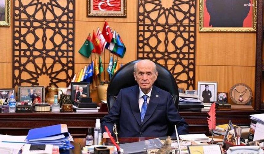 MHP: Sayın Devlet Bahçeli, Genel Merkezimizde mesaisine başlamıştır