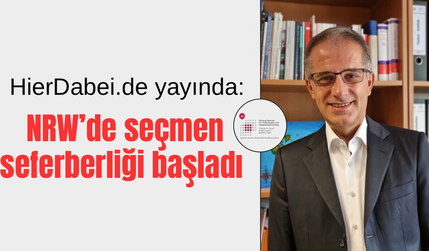 HierDabei.de yayında: NRW’de seçmen seferberliği başladı