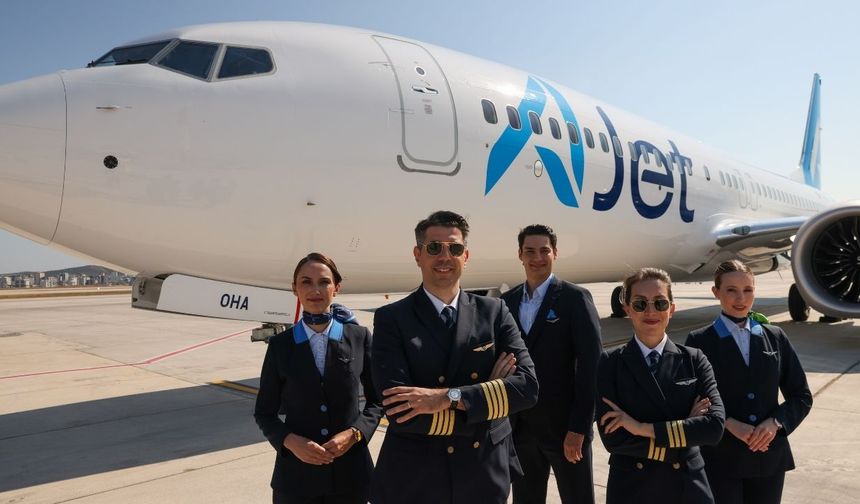 AJet'in yaz sezonunda 3. üssü Bodrum olacak
