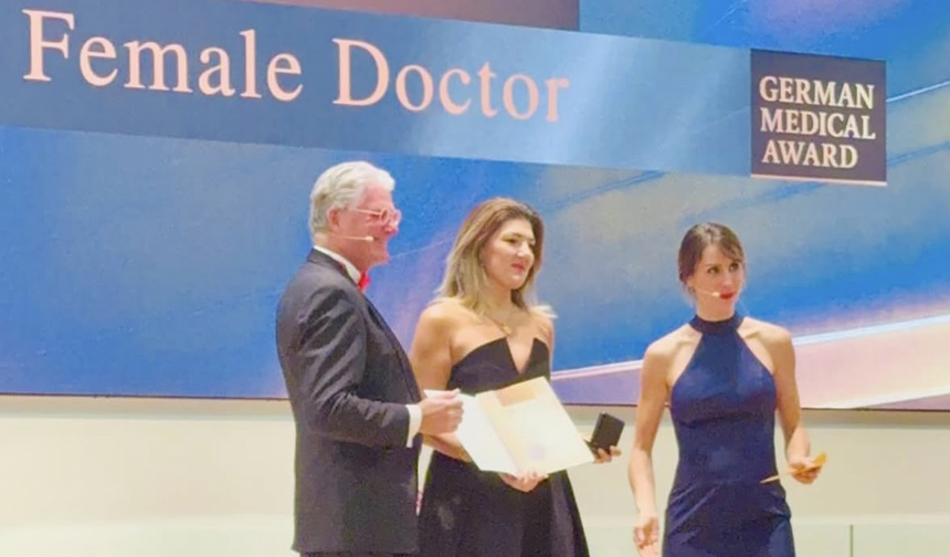 ALMANYA’DA “YILIN DOKTORU” BİR TÜRK: DR. EBRU YILDIZ’A PRESTİJLİ ÖDÜL