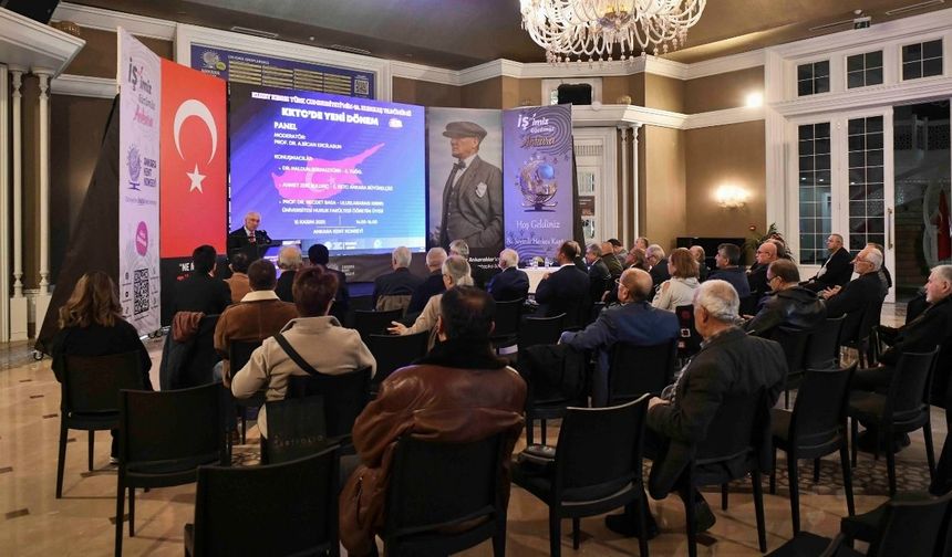 KKTC'nin 42. yılı Ankara'da anlamlı panelle kutlandı: 'Kıbrıs'ta azınlık değil asli unsuruz'