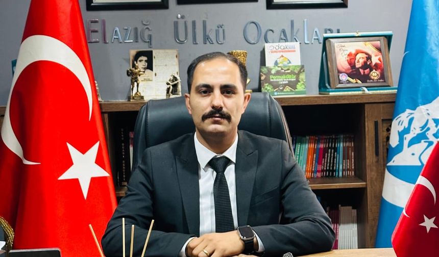 Elazığ Ülkü Ocakları İl Başkanı Dalgakıran’dan Yeni Yıl Mesajı