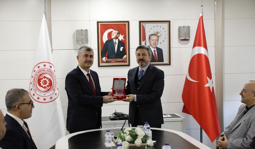 MEYAD’dan Bakan Yardımcısı Ahmet Aydın’a “İnsan Hakları ve Çalışma Barışı” Teşekkürü