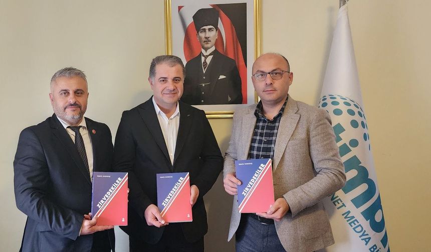 'Zirvedekiler' TİMBİR ve BHA Yöneticilerine Takdim Edildi