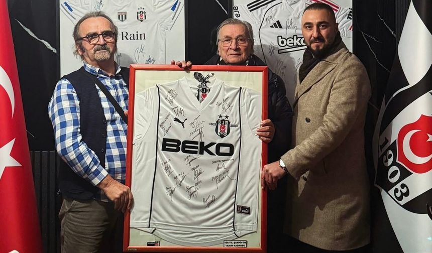Duisburg Beşiktaşlılar Derneği’ne Anlamlı Hediye