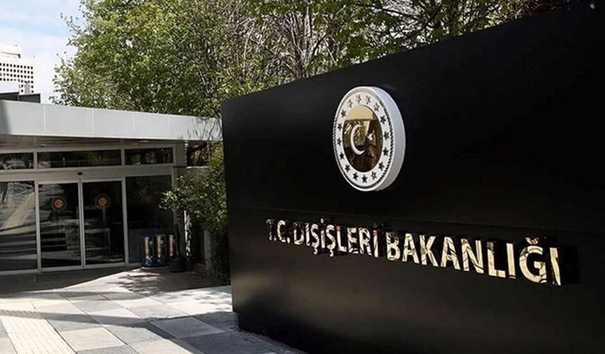 Dışişleri Bakanlığı'ndan İsrail'in Gazze saldırılarına kınama