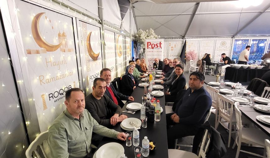 NRW Posta Aktüel Ailesi İftarda Buluştu