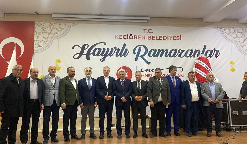 ÇANAKKALE RUHU KEÇİÖREN’DE YAŞATILDI: 650 KİŞİLİK ANLAMLI İFTAR BULUŞMASI