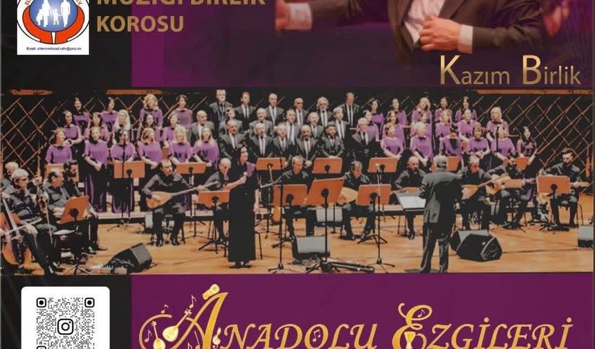 Ruhr Türk Halk Müziği Birlik Korosu’ndan “Anadolu Ezgileri 12” Konseri