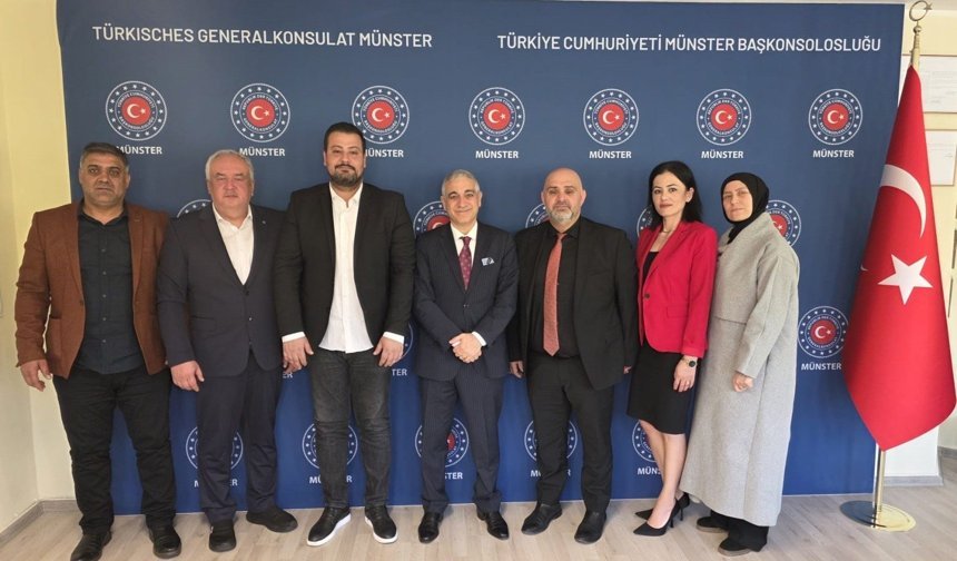 BAŞKONSOLOS ARMAN, IUC DERNEĞİNİ KABUL ETTİ