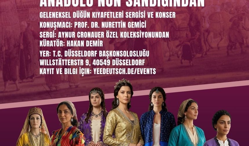 Düsseldorf’ta “Anadolu’nun Sandığından” Kültür Şöleni