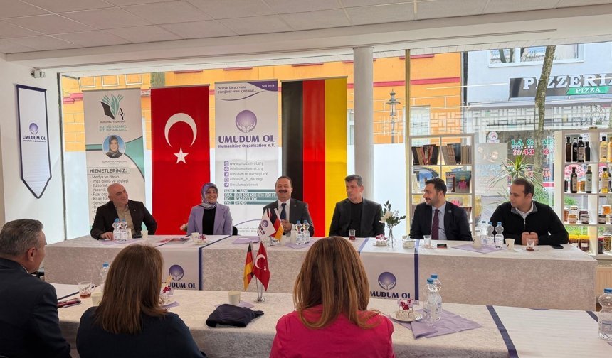 UMUDUM OL DERNEĞİ’NDEN ANLAMLI BULUŞMA: ANAHTAR PARTİ GENEL BAŞKANI YAVUZ AĞIRALİOĞLU VE HEYETİ AĞIRLANDI