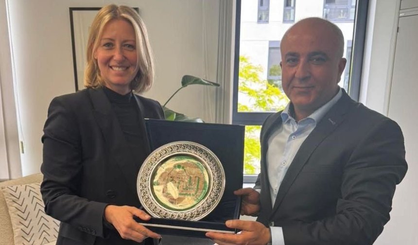 Yeşilli Derneği’nden Moers Belediye Başkanı Zupancic’e Ziyaret