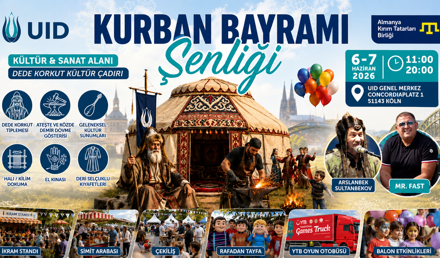 Köln’de Kurban Bayramı Coşkusu: UID’den Kültür Şöleni