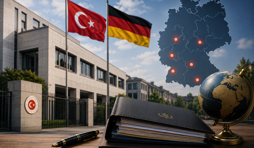 Almanya’daki 7 Başkonsoloslukta Görev Değişimi