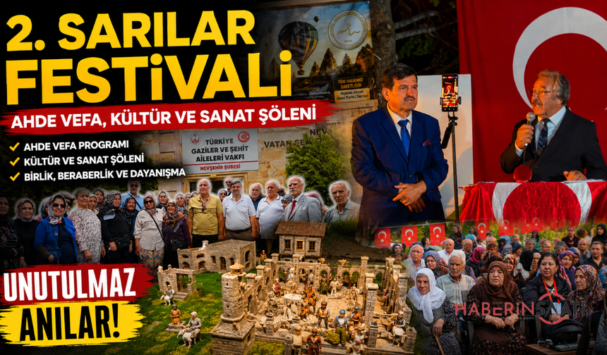 2. Sarılar Festivali, Ahde Vefa ve Kültür Coşkusuyla Gerçekleştirildi