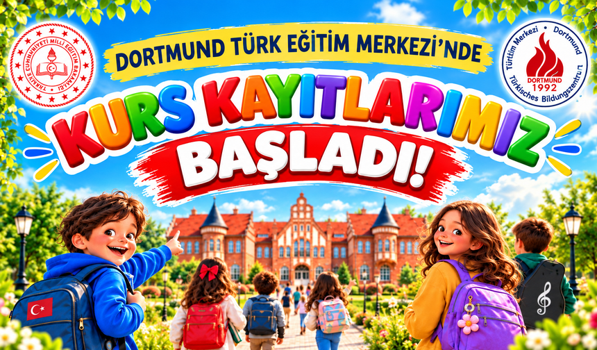 Dortmund Türk Eğitim Merkezi’nde 2026/2027 Kurs Kayıtları Başladı