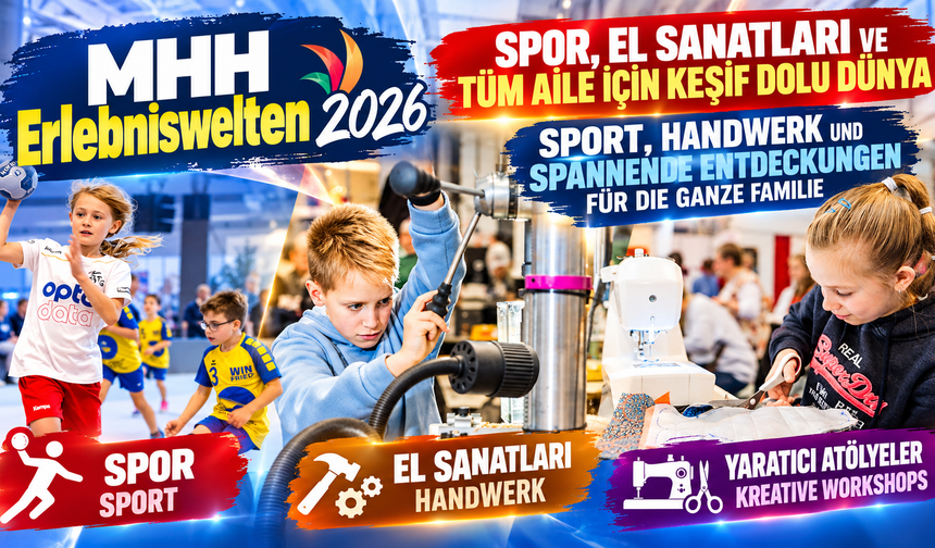 MHH Erlebniswelten 2026, Essen’de Aileleri Ücretsiz Etkinliklerle Buluşturacak