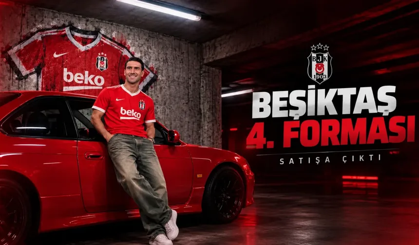 Beşiktaş'ın 4. forması satışa çıktı!