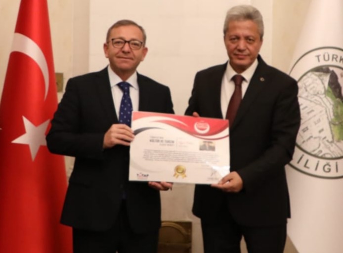 TUTAP Başkanı Fikret Yıldız - Vali Ziya Polat