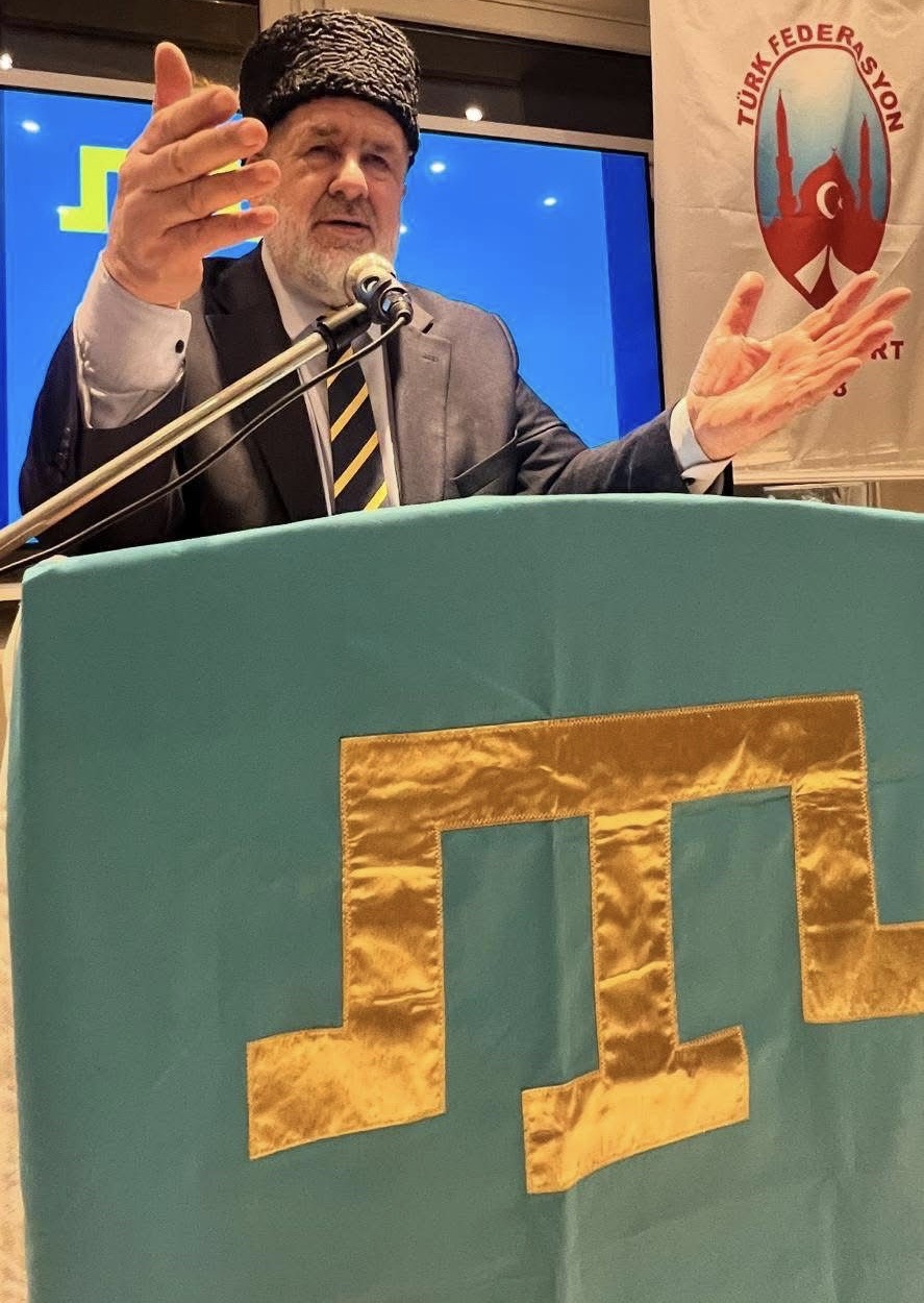 Kırım Tatar Millî Meclisi Başkanı Refat Çubarov