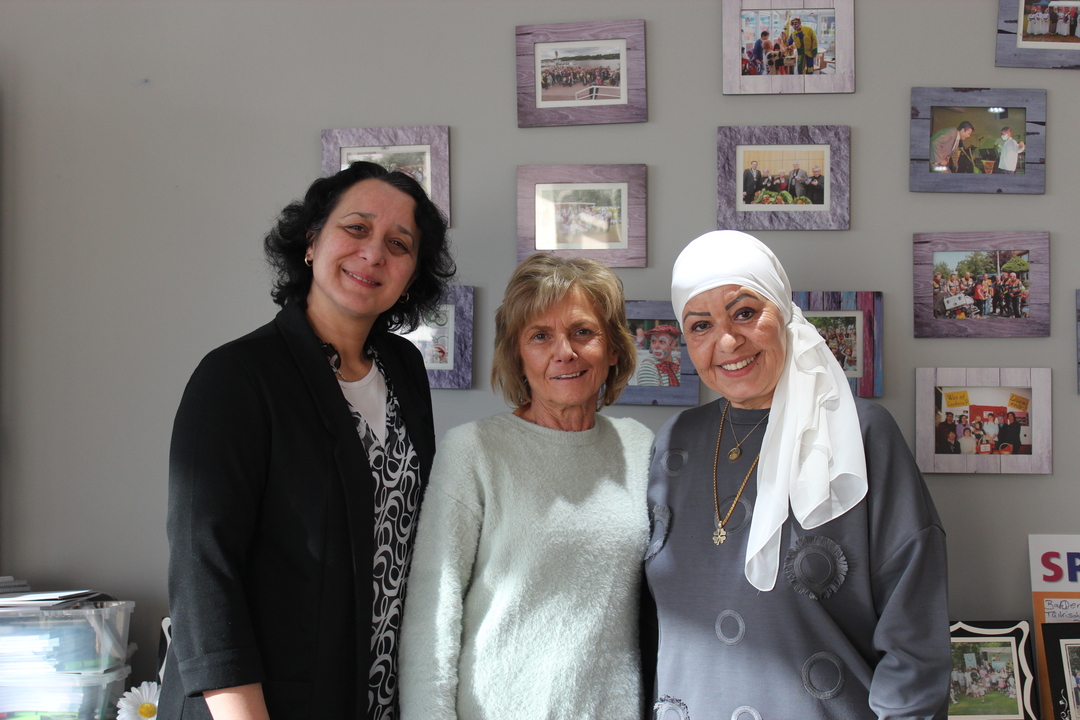 Başkan Aynur Çelikdöven - Başkan Vekili Gabriele Terschlüsen - Başkan Yardımcısı Sevinç Özkır