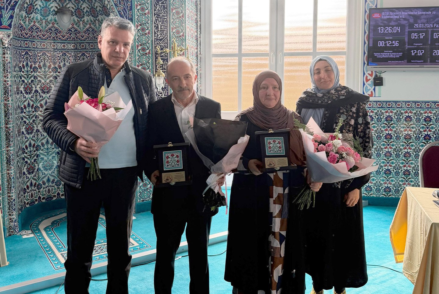 Lüdenscheid Sultan Ahmet Camii’nde anlamlı veda
