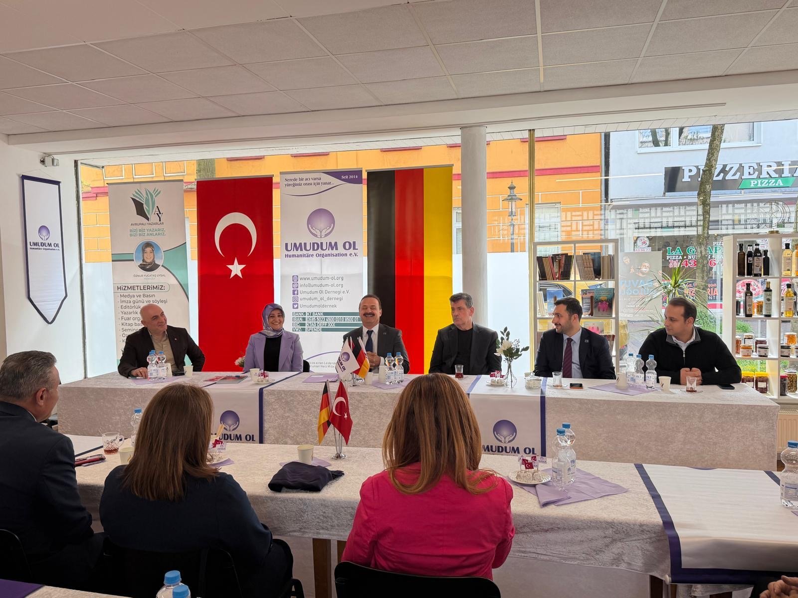 UMUDUM OL DERNEĞİ’NDEN ANLAMLI BULUŞMA: ANAHTAR PARTİ GENEL BAŞKANI YAVUZ AĞIRALİOĞLU VE HEYETİ AĞIRLANDI