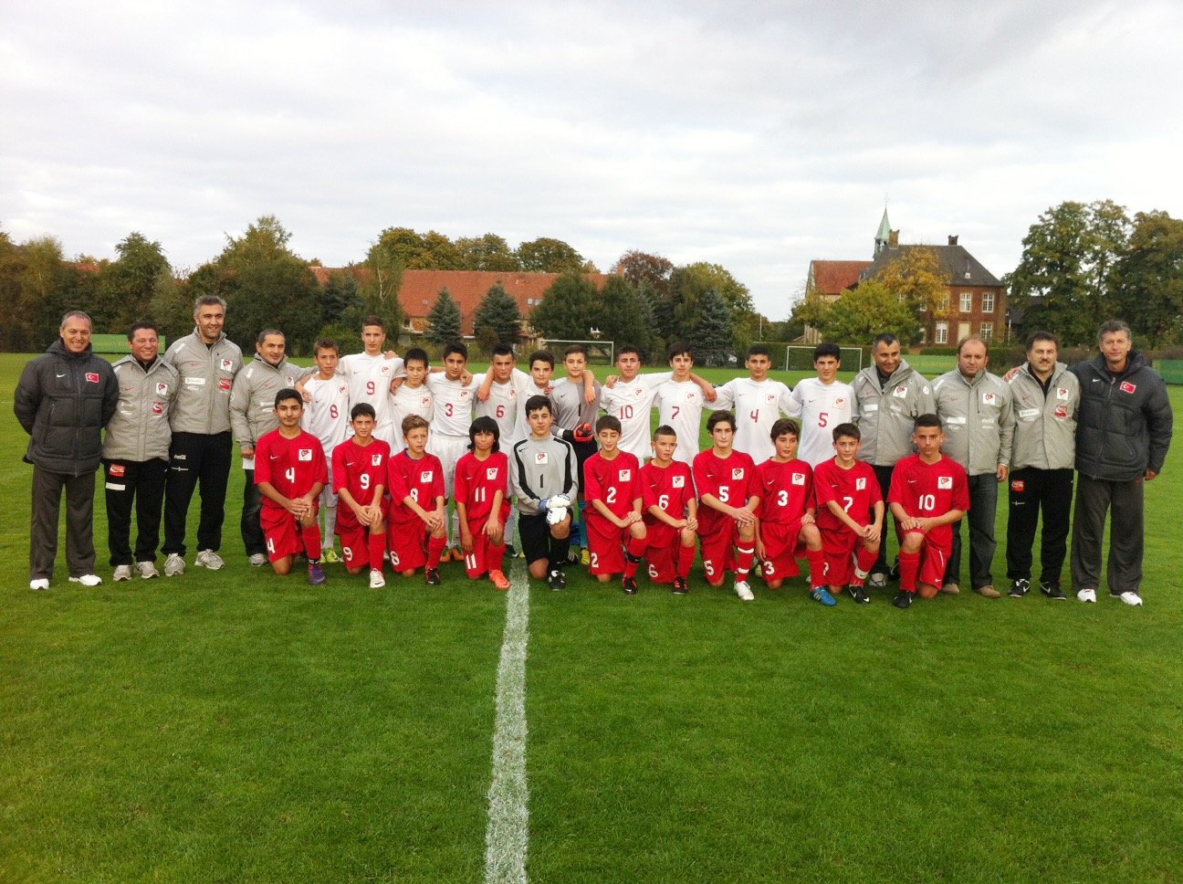 TFF 14 Yaş Altı Avrupa Seçmeleri Almanya’da Gerçekleştirildi