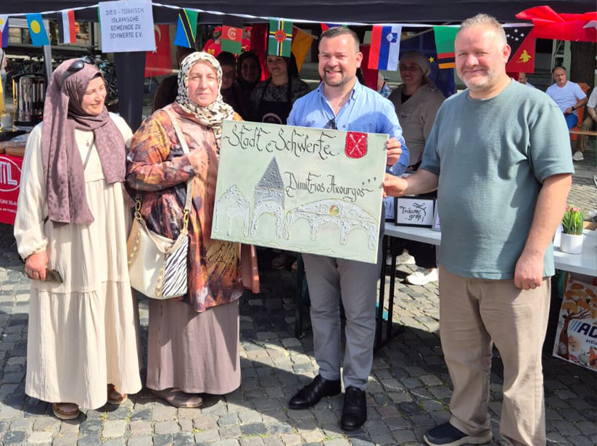 Schwerte Festival Baskan Axourgos Tablo Hediye