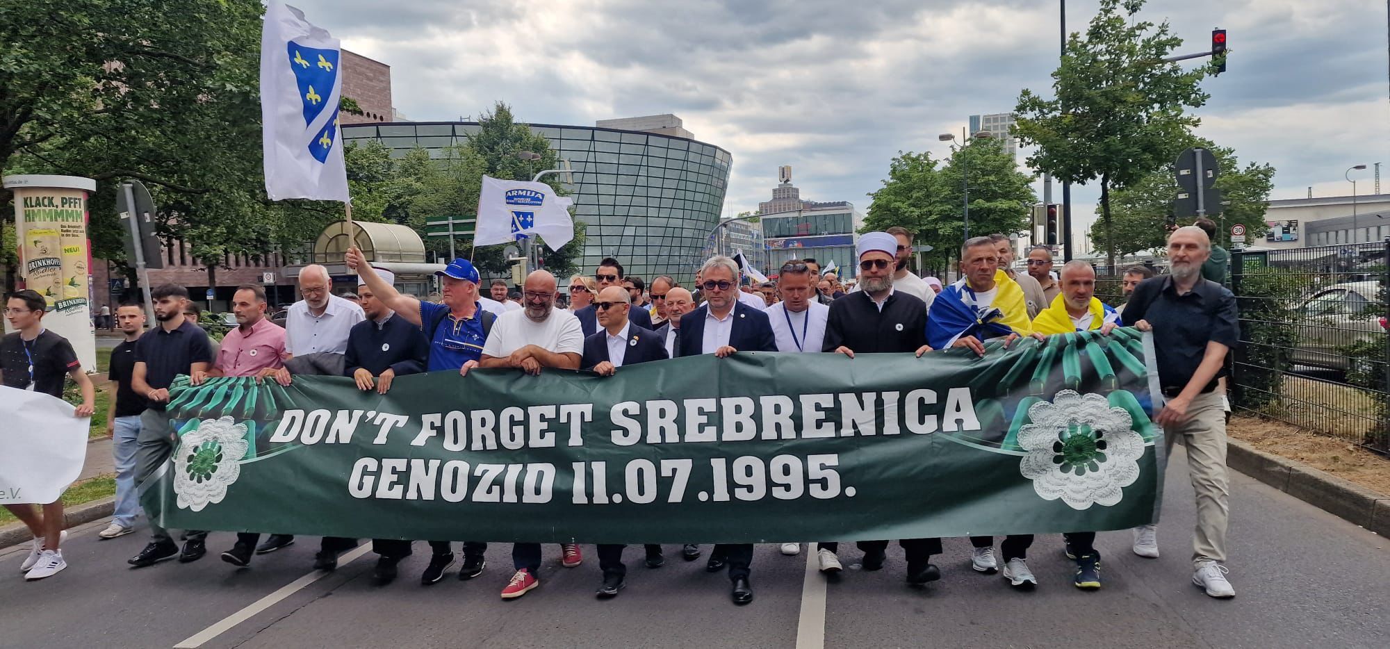 Srebrenitsa Soykırımı’nın 31. Yıl Dönümünde Dortmund’da Sessiz Yürüyüş