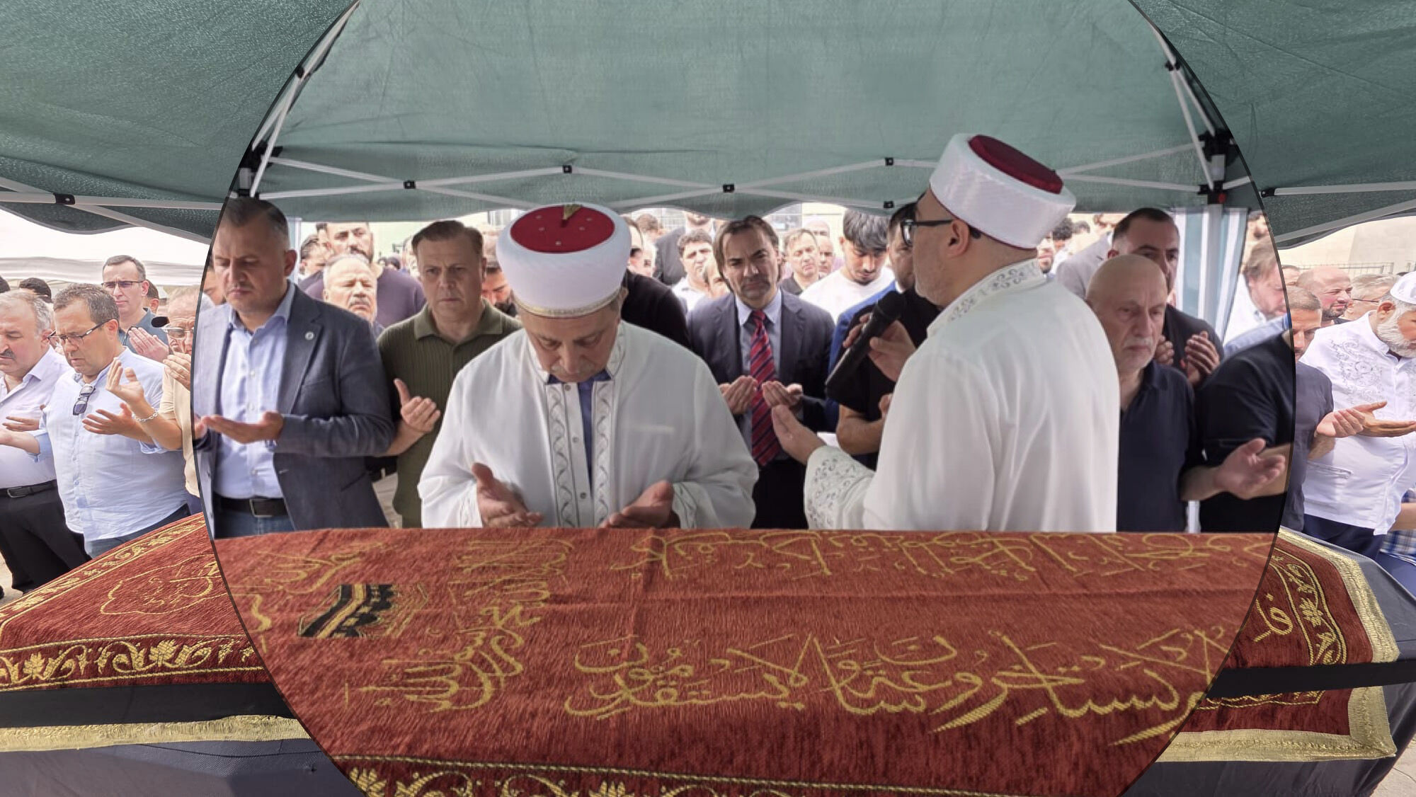 UID Köln Bölge Başkanı Garaçoğlu dualarla son yolculuğuna uğurlandı