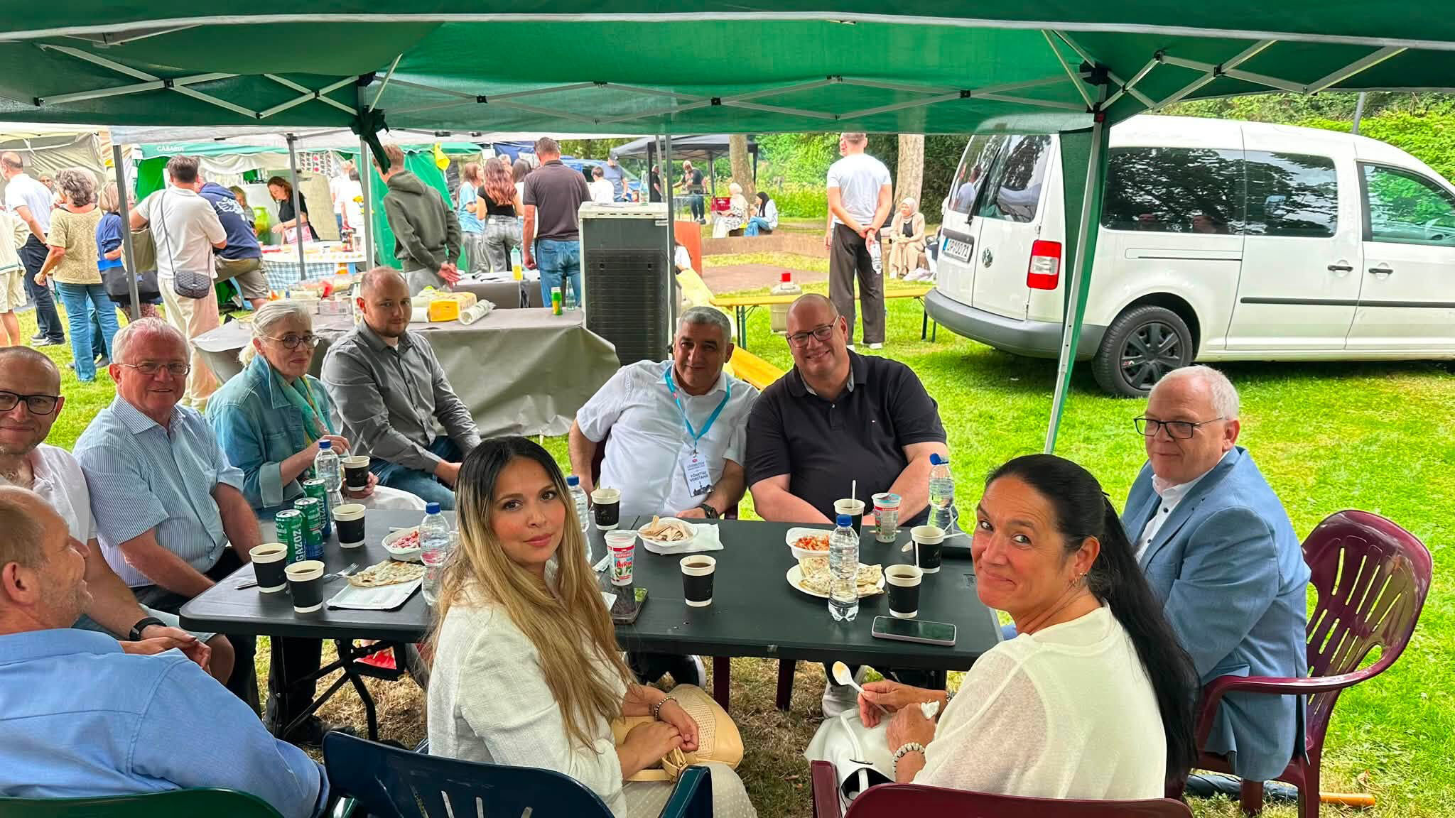 Leverkusen'de Avrupa Festivali coşkusu yaşandı