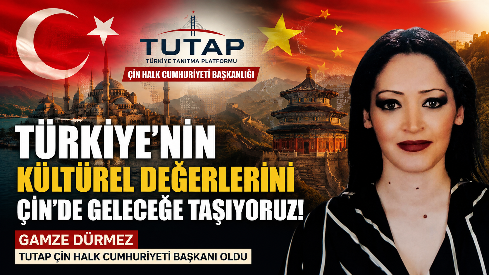 TÜRKİYE’NİN KÜLTÜREL DEĞERLERİ ÇİN’DE TANITILACAK