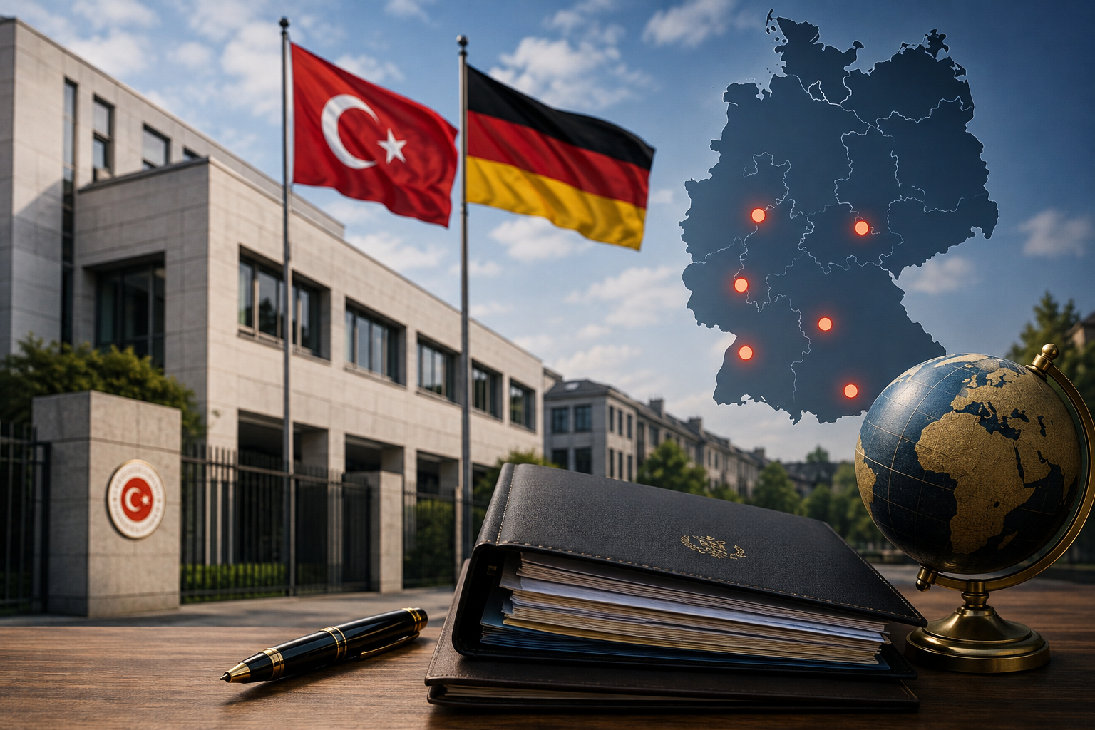 Almanya’daki 7 Başkonsoloslukta Görev Değişimi