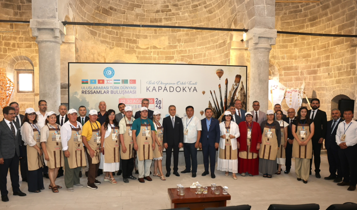 Türk Dünyası Ressamları Kapadokya'da buluştu