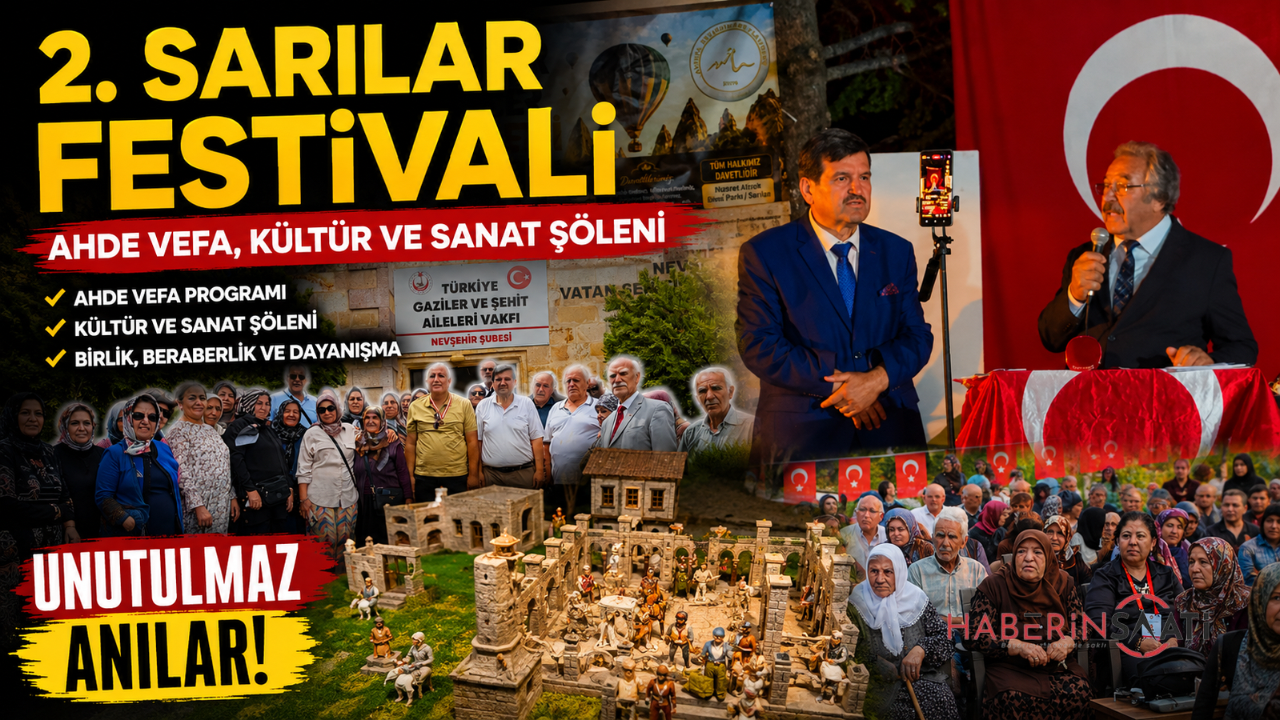 2. Sarılar Festivali, Ahde Vefa ve Kültür Coşkusuyla Gerçekleştirildi