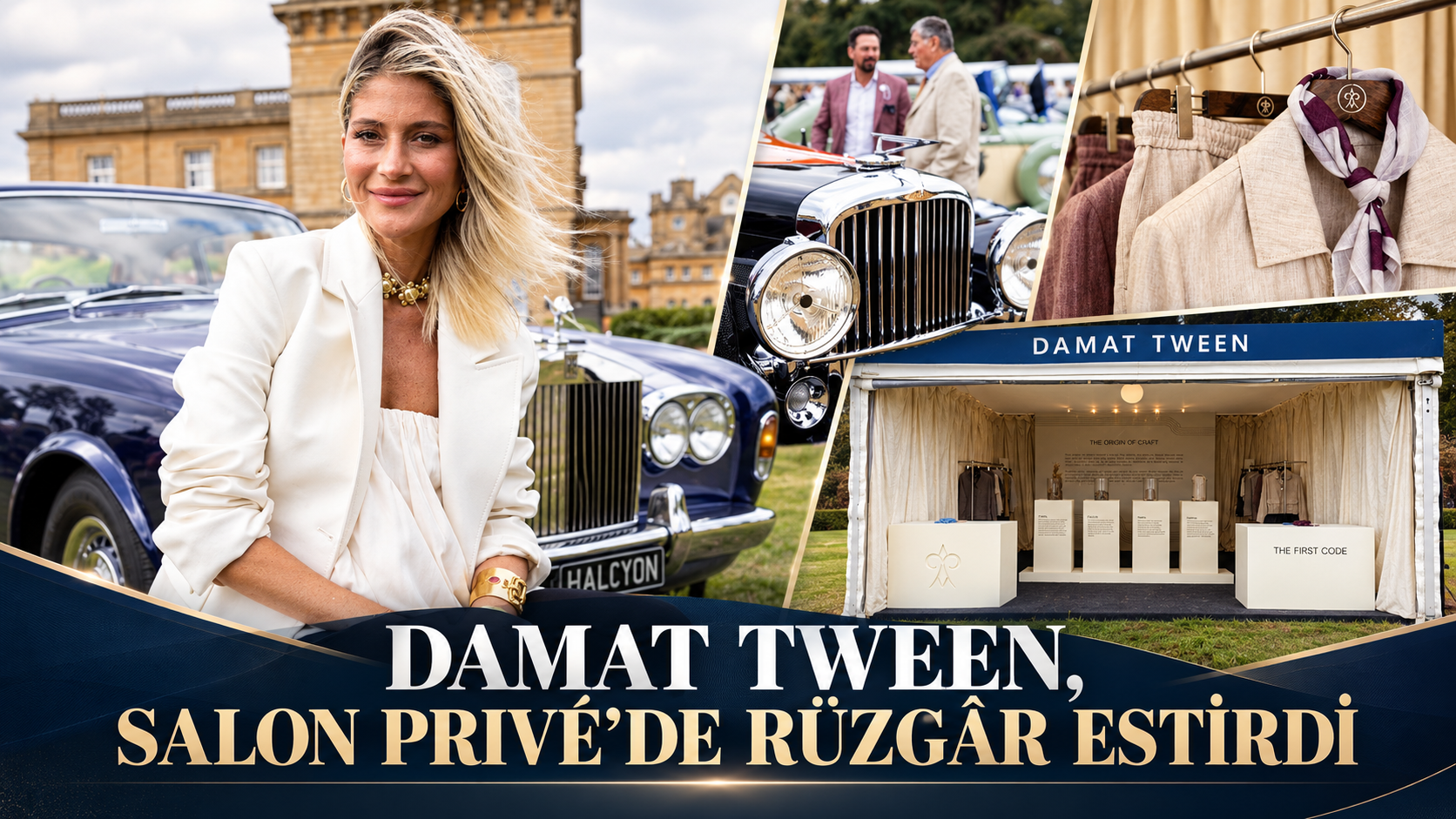 İngiltere’nin en prestijli lüks yaşam etkinliği Salon Privé’de Damat Tween rüzgarı
