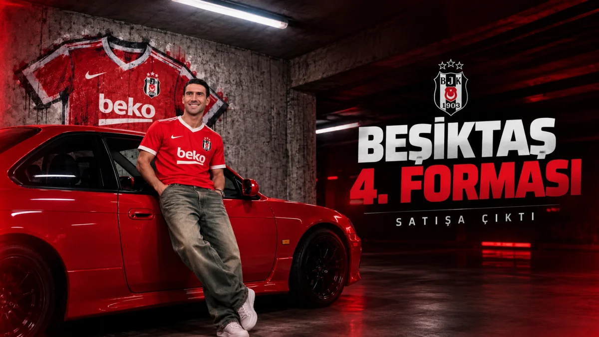 Beşiktaş'ın 4. forması satışa çıktı!